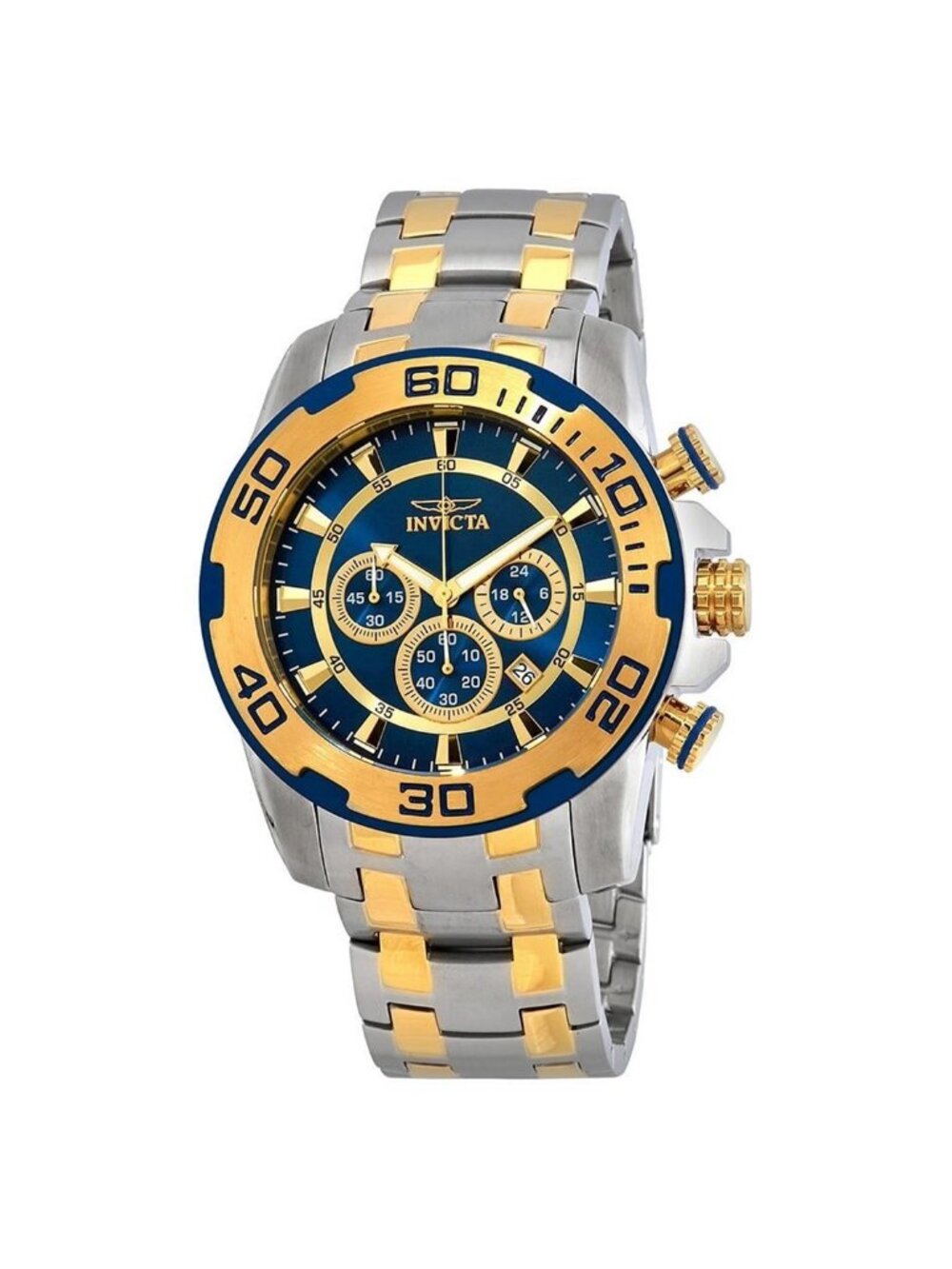 NWT Invicta Pro Diver Chronograph Dark Blue Dial Men's Watch